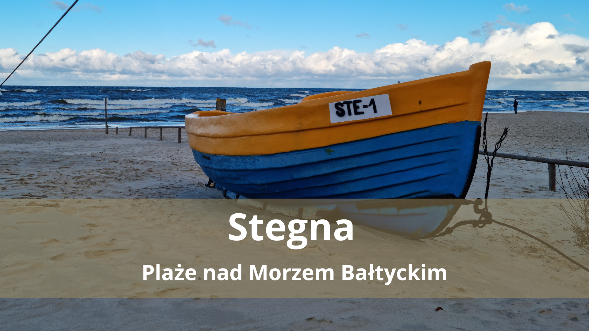 Plaża w Stegnie poza sezonem