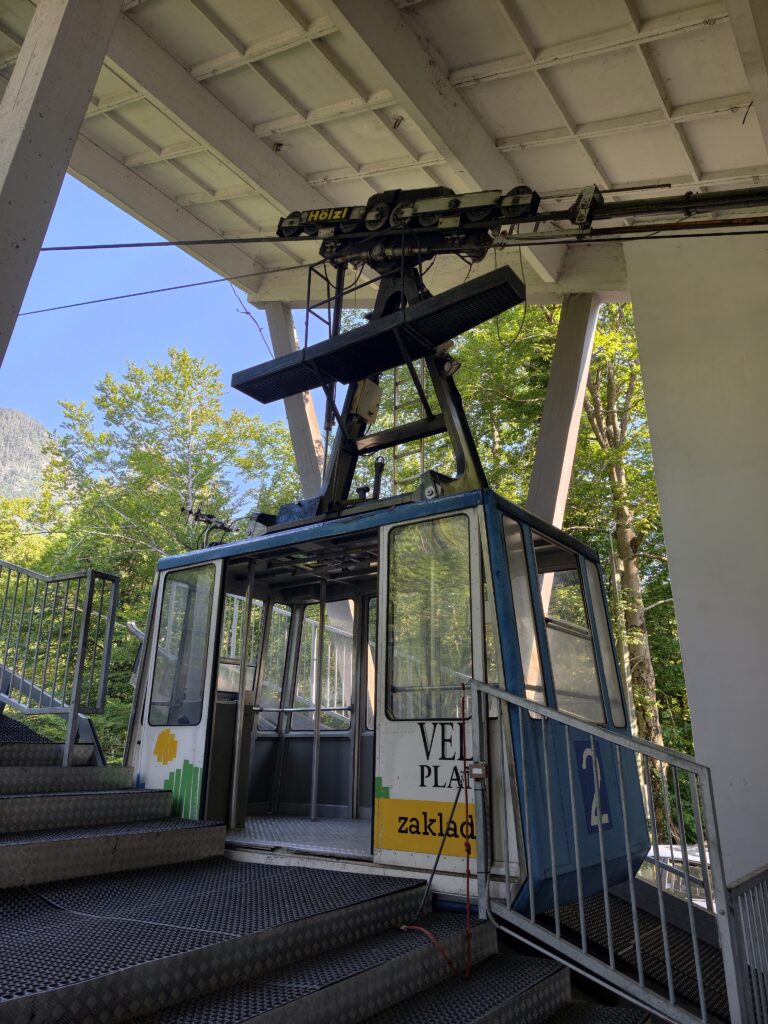 Dolna stacja kolejki linowej na Velika Planina w Kamniškiej Bistricy