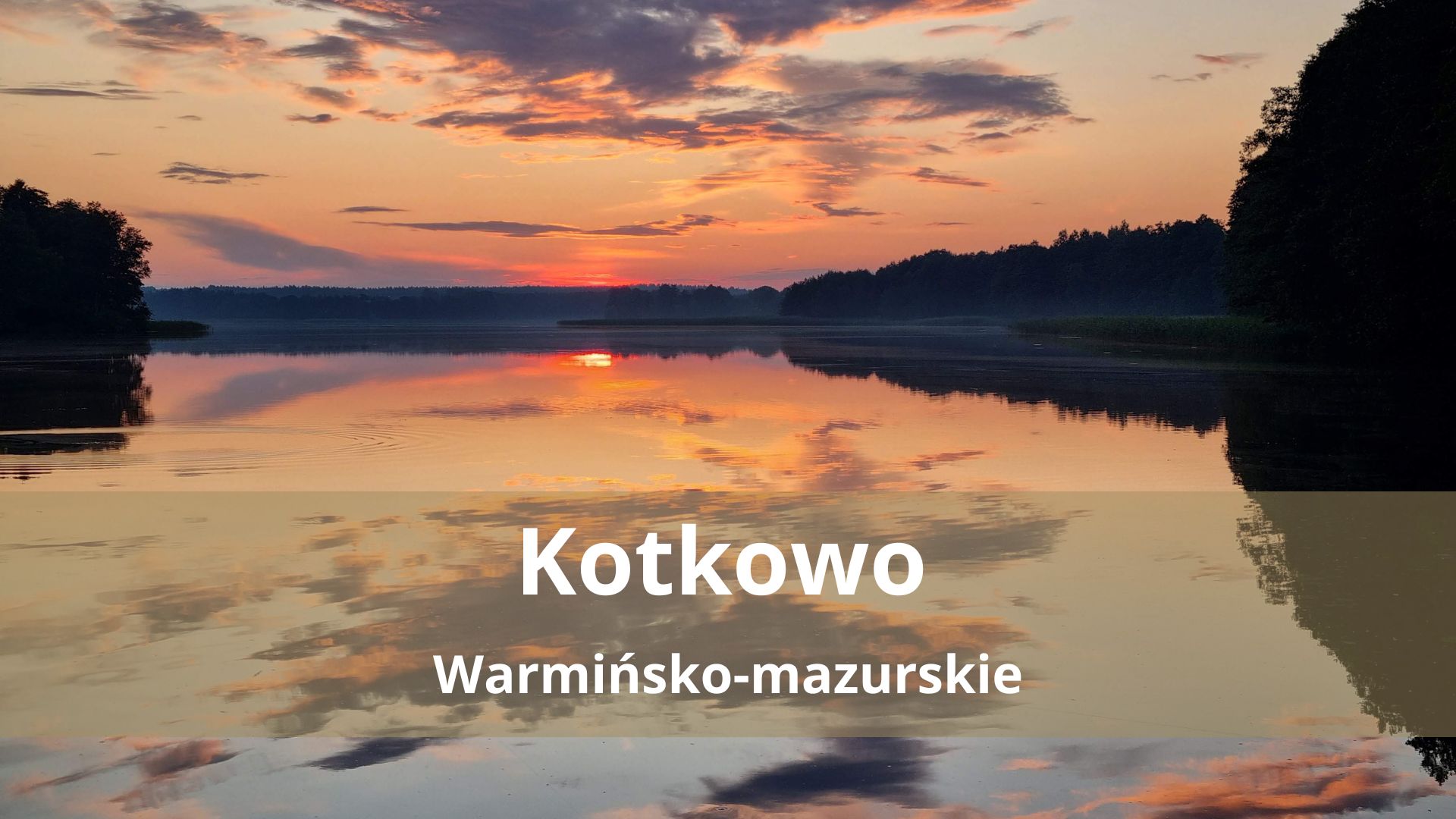 Kotkowo koło Ostródy – Cicha wieś na slow travel na Warmii